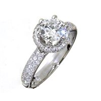Anillo Damiani Mujer MINOU FULL PAVE' in Oro Diamante 0.40 Ct 81037109 - 81037109